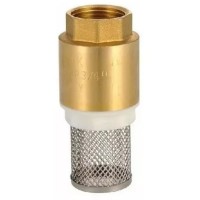 VALVULA RETENCION DE PIE 1" BRONCE